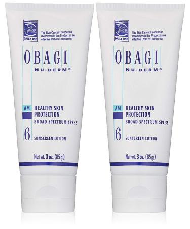 Obagi Medical Nu-Derm Healthy Skin Protection Broad Spectrum SPF 35 Sunscreen 3 oz Pack of 2