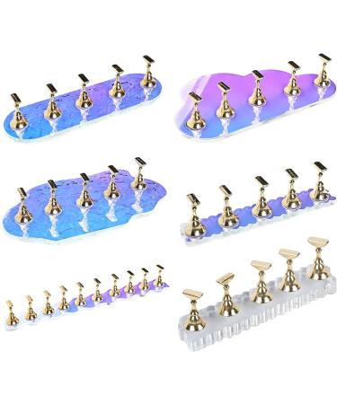 Nail Holders For Painting Nails Acrylic Display Stand Practice Fingernail Art Display Stand For Training Nail Art Practice Stand Nail Art Practice Stand Nail Art Training Stand - Buy Online on SooperMarket.com