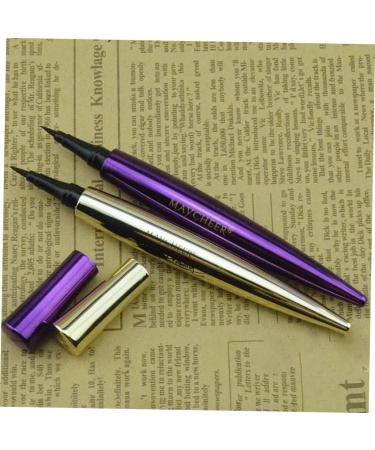HAPINARY 3pcs Liquid Eyeliner Girl Eyeliner Thickening Effect Eyeliner Waterproof Eyeliner Pencil Purple - Buy Online on SooperMarket.com