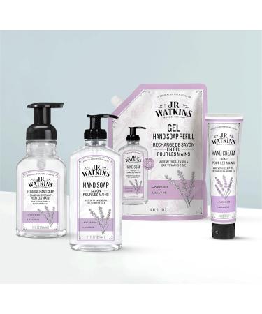 J.R. Watkins Lavender Gel Hand Soap Refill 34 Fl Oz (Pack of 3) | Moisturizing, All Natural, Alcohol-Free, Cruelty-Free | USA Made Hand Wash - Buy Online on SooperMarket.com