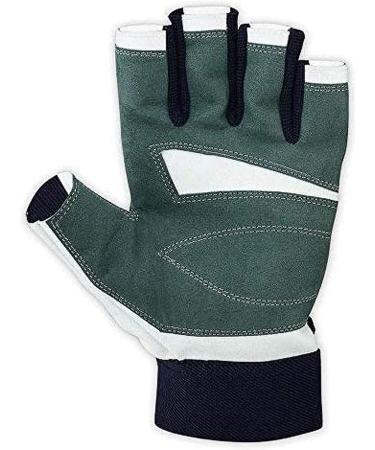 MRX Sailing Gloves for Men & Women - Paddle, Row, Fish & Ski with Comfort | Short Finger Kayaking Gloves in Blue, Grey & White - Large - Buy Online on SooperMarket.com