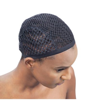 FREETRESS Polyester SHAKE N GO Premium CROCHET WIG CAP WITH COMBS 1 Count (Pack of 1)