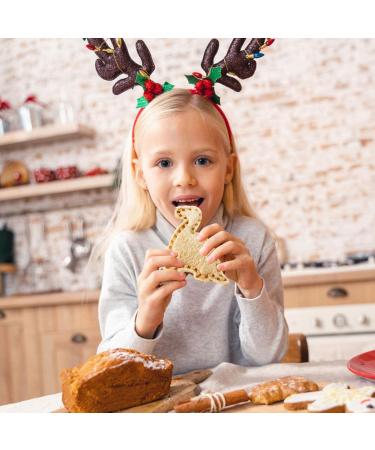 Jingling Sandwich Cutter & Sealer | Stainless Steel Cartoon Kids Sandwich Maker | Easy Peanut Butter & Jelly Sandwich Cutter for Children (Boys Girls & Babies) - Fun Dinosaur Design - Buy Online on SooperMarket.com