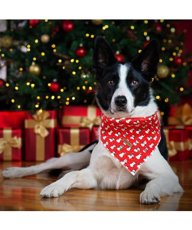 Shop Lionheart Glory Dog Haller 1 Packer Washable Soft Cotton Christmas Neckerchief - Adjustable Red Kerchief for Small Dogs | Perfect Holiday Accessory - Buy Online on SooperMarket.com