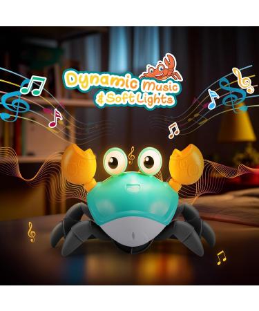 Adeokay Crab Baby Toys for 1-3 Years | Crawling Toys for Infants & Toddlers | Green Gifts for Girls 6-10 Months - Buy Online on SooperMarket.com