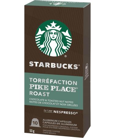 Starbucks By Nespresso Pike Place 10 Nespresso Coffee Pods - Buy Online on SooperMarket.com