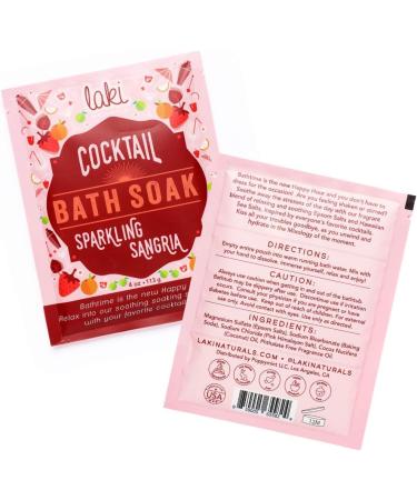 Laki Naturals Cocktail Bath Soaks - Muscle Recovery Epsom Salt Soak - 6 Pack - Buy Online on SooperMarket.com
