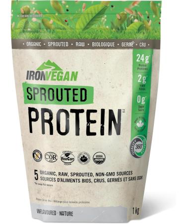 Sprouted Protein Unflavoured 1kg | Vegan plant-based organic gluten-free Beige & Athlete's Blend Protein Powder Chocolate Flavour 1 kg - Buy Online on SooperMarket.com