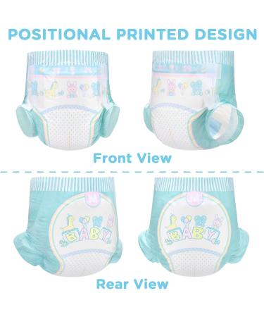 Buy LittleForBig Adjustable Velcro Adult Printed Diapers - 10 Pack Baby Parade (Medium 71-96 CM) Blue M - International Shipping Available - Buy Online on SooperMarket.com