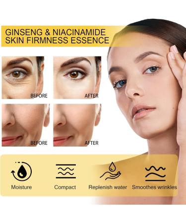 Ginseng Polypeptide Anti-Ageing Essence Ksndurn Ginseng Anti Wrinkle Serum Anti Aging Serum for Face - Reduce Fine Lines & Wrinkles Hydrate & Moisturise (100ML) - Buy Online on SooperMarket.com
