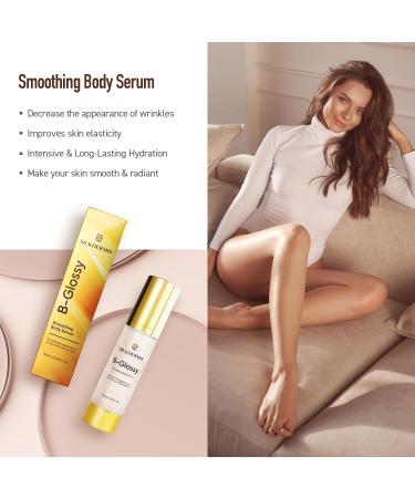 SILKDERMIS B Glossy Smoothing Body Serum for Silky Smooth Skin B Glossy Body Serum for Fine Lines and Wrinkles 100ML / 3.38Fl Oz - Buy Online on SooperMarket.com