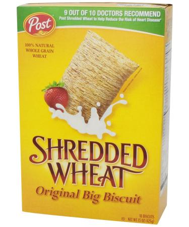 15 oz Shredded Wheat Cereal: Crunchy and Nutritious Breakfast Option - Buy Online on SooperMarket.com