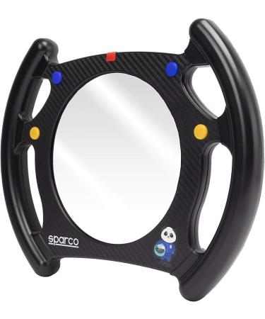 Sparco SPCK1301 Baby Mirror - Wheel Shape | Premium Quality Competition Mirror - Buy Online on SooperMarket.com