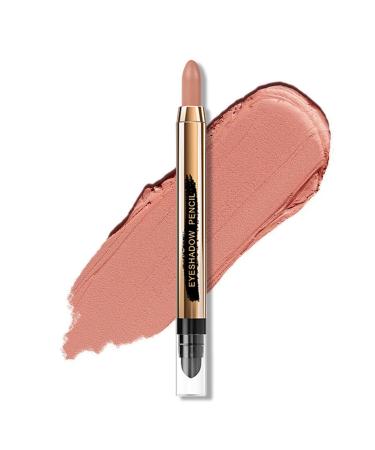 CCbeauty Matte Eyeshadow Stick Set  Cream Eye Shadow Pencil Crayon Eye Brightener Highlighter Makeup Stick Kit  Hypoallergenic Longwear Waterproof Metallic Glitter Eyeliner Makeup  Nude 03 Matte Nude