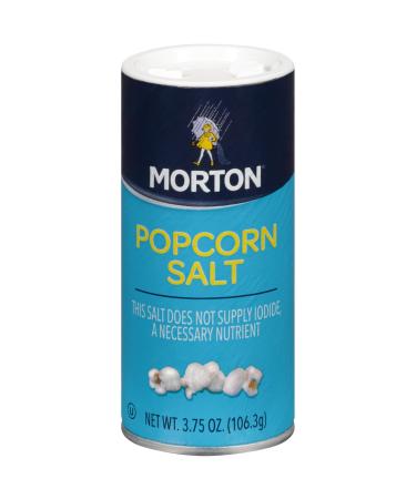 Morton Popcorn Salt, 3.75 Ounce Shaker (Pack of 12)