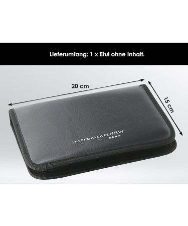 Professional Storage Case for Razor Set | Protective Bag for Beard & Hair Scissors | Durable Empty Bag for Grooming Tools - Buy Online on SooperMarket.com