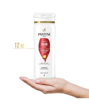 Pantene PRO-V Radiant Color Shine Shampoo 12oz - Nourish & Shine for Vibrant Color | International Shipping Available - Buy Online on SooperMarket.com