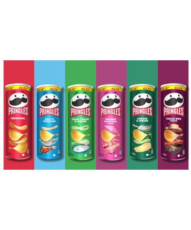 Fantastic Trade Store's Crisps Collection (Pringles MIX & MATCH Collection 6 x 165g)
