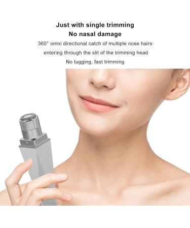 Portable Hair Remover | Rechargeable Battery | Efficient Trimming for Face Nose & Eyebrows | Shop Internationally - Buy Online on SooperMarket.com