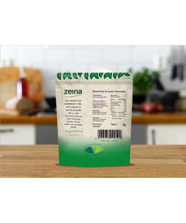 Zeina Blanched Ground Almonds (1Kg) - Iron-Rich Almond Flour for Healthy Cooking | Gluten-Free & Vegan | Ideal for Paleo & Keto Diets - Buy Online on SooperMarket.com