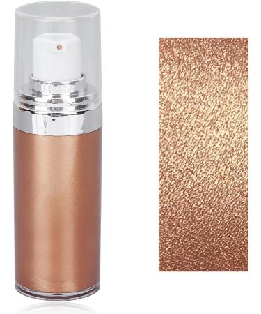 Glitter Body Makeup Liquid Cream - Shiny Face & Skin Highlighter Lotion for a Natural Glow - Prismatic Finish in Bronze Gold - Buy Online on SooperMarket.com