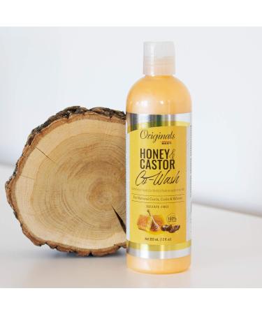Africa's Best Originals Castor Hair Co-Wash for Natural Curls & Waves - Sulfate-Free Honey 12 Fl Oz | International Shipping - Buy Online on SooperMarket.com