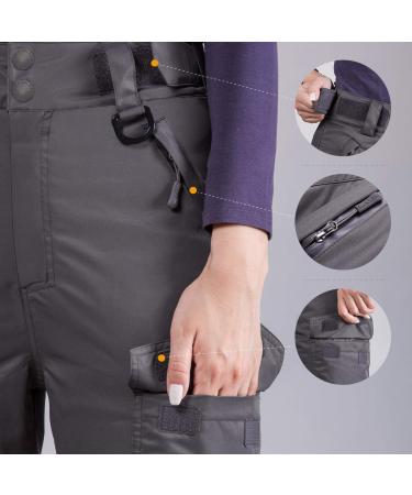 FREE SOLDIER Women's Waterproof Snow Ski Pants - Marina Blue, Small (4-6) 32L Slim Fit - Buy Online on SooperMarket.com