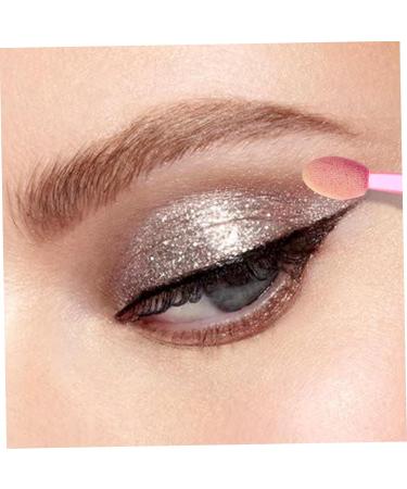HAPINARY 100pcs Double Ended Eyeshadow Brush Makeup Sponge Makeup Eyeshadow Makeup Brush Plastic - Buy Online on SooperMarket.com
