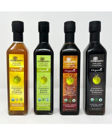 Wild Country Organic Coconut Nectar 16.9 Fl Oz - Sweetener & Sauce - Buy Online on SooperMarket.com