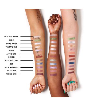 Urban Decay Stoned Vibes Eyeshadow Palette - 12 Shimmer + Matte Shades - Vegan Formula with Tourmaline Crystal - Gift Set with Mirror & Brush - Buy Online on SooperMarket.com