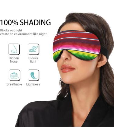 Adjustable Light Blocking Eye Mask for Deep Sleep | Haskirky Comfortable Sleep Mask for Travel, Yoga, Meditation | Men and Women - Buy Online on SooperMarket.com
