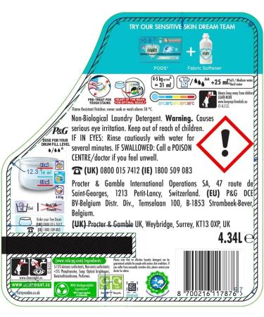 XXXL MEGA PACK Fairy Non Bio Compact Liquid 140 washes by Shop4Less - Buy Online on SooperMarket.com