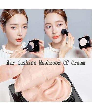 Sumeitang Mushroom Air Cushion CC Cream Liquid Foundation - Lasting Moisturizing BB Cream for Even Skin Tone - Ivory Shade - Buy Online on SooperMarket.com