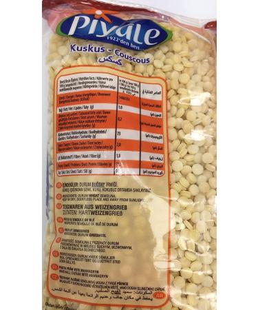 Piyale Couscous Noodles 500g - Authentic Cous Cous & Kuskus Makarna for International Shipping - Buy Online on SooperMarket.com
