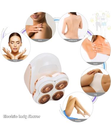 Yinuoday Cordless Electric Women's Hair Remover Painless Razor for Legs Body & Face - Buy Online on SooperMarket.com