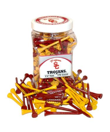 Team Golf NCAA Unisex-Adult Jar of 175 Golf Tees Arkansas Razorbacks One Size Multi Team Color