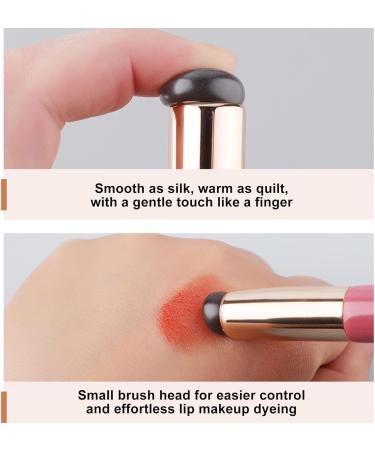 Silicone Lip Brush - 2 Silicone Lip Applicators Lip Brush for Lipstick Multi-purpose Silicone Brush for Lip Balm Lip Gloss Lip Stick and Concealer - Buy Online on SooperMarket.com