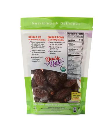 Organic Medjool Dates - Fresh & Flavorful 2lb Bag from Coachella, California - Buy Online on SooperMarket.com