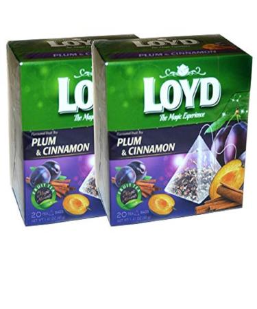 Loyd - Plum with Cinnamon 40g (Pack of 2)