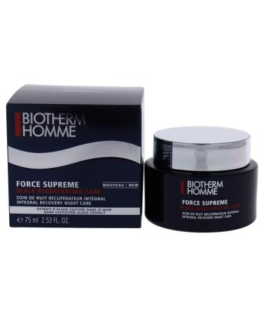 Biotherm Force Supreme Black Regenerating Care Men Cream 2.53 oz