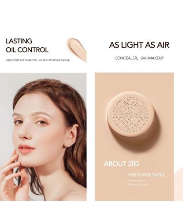 Mushroom Head CC Cream Foundation | Moisturizing BB Cream for Long-Lasting Coverage | Matte Finish | Even Skin Tone Makeup Primer - 01 Ivory - Buy Online on SooperMarket.com