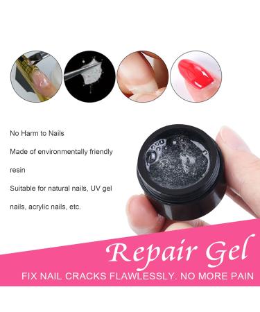 2 Pieces Fiberglass Nail Kit - Fast Extension Gel 20ml Magical Nail Gel Silk Packaging for Perfect Manicure | International Shipping - Buy Online on SooperMarket.com