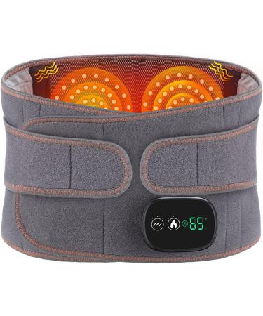 YIAG IVG USB Heated Hip Belt - Infrared Heat Waist Massager for Back & Belly Pain Relief | Lumbar Support & Hot Compress - Buy Online on SooperMarket.com