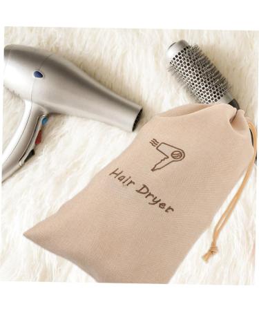 OATIPHO Hair Dryer Bag Multi-use Dryer Portable Draw Pouch Linen Organizer Bag for Storage Linen Hair Dryer Bag - Buy Online on SooperMarket.com