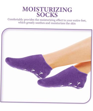 minkissy 6 Pairs Gel Socks Spa Vegetable Gel Commodity Miss - Buy Online on SooperMarket.com