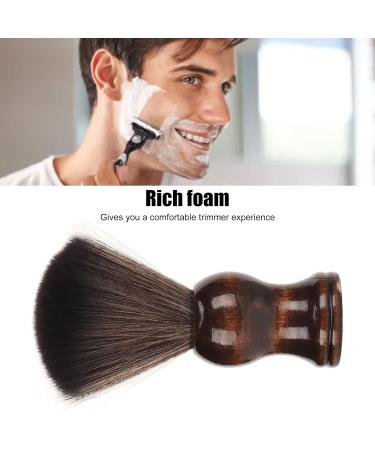 Buy Bard Foam Brush - Portable Soft Nylon Shaving & Hairdressing Brush for Men | Comfortable Handle for Easy Dirt Removal - International Shipping Available - Buy Online on SooperMarket.com