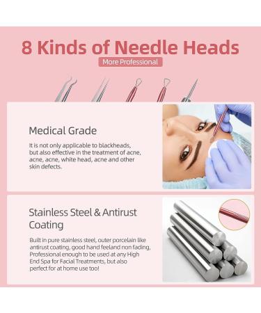 JPNK Blackhead & Acne Removal Kit with Mirror Tweezer - Blemish Extractor Tools Set - Buy Online on SooperMarket.com
