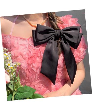 BELLIFFY Bow Hairpin Large Hair Bows for Women Ribbon Hair Clip Ribbon for Hair Big Hair Bows Hair Clips Hair Ribbons Hair Barrettes for Women Barrettes for Thick Hair Large Bow Hair Clip - Buy Online on SooperMarket.com