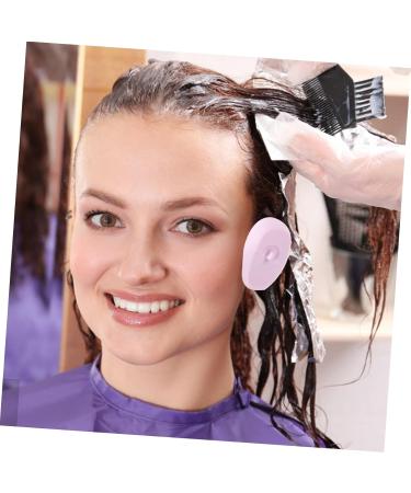 Anneome 3 Pairs Silicone Earmuffs Hair Coloring Earmuffs Heat Protection Ear Covers for Showering Ear Protectors Ear Caps for Hair Dryer Hair Dye Ear Cover Caps Ear Cover for Dyeing - Buy Online on SooperMarket.com