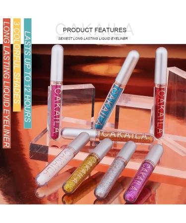 Sparkle All Day: Sumeitang 8 Colors Glitter Eyeliner Set - Waterproof, Longlasting & High Pigmented Eyeliner Kit - Buy Online on SooperMarket.com